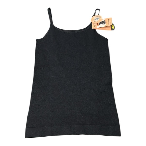 Shapermint Essentials All Day Every Day Shaping Scoop Neck Cami Black - Picture 10 of 12